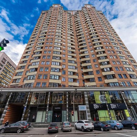 Vip In A New Building Near Lesi Ukrainki 7A Apartment Kiev Bagian luar foto